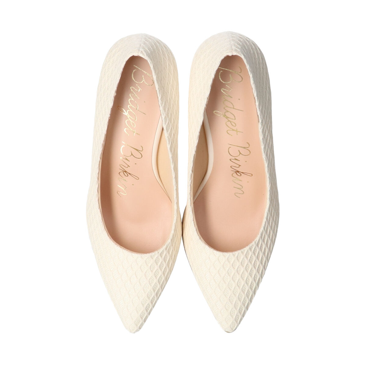 Bridget Birkin「【Bridget Birkin】メッシュ生地7㎝ヒールパンプス」|パンプス|