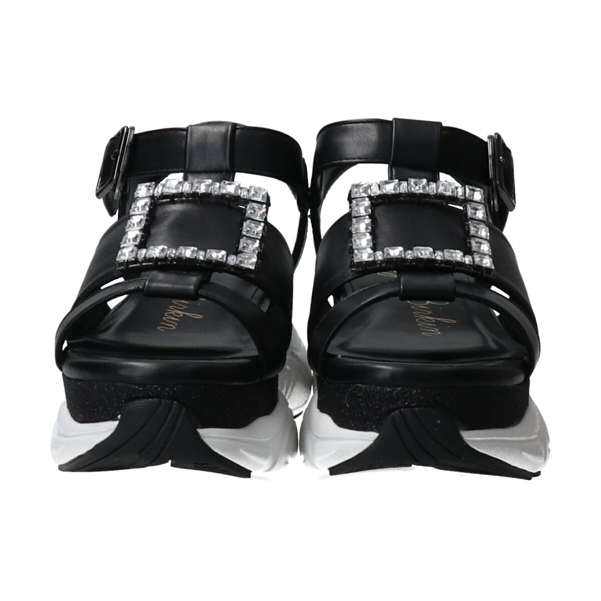 Bridget Birkin「【Bridget Birkin】スクエアバックルスポーツサンダル」|サンダル|