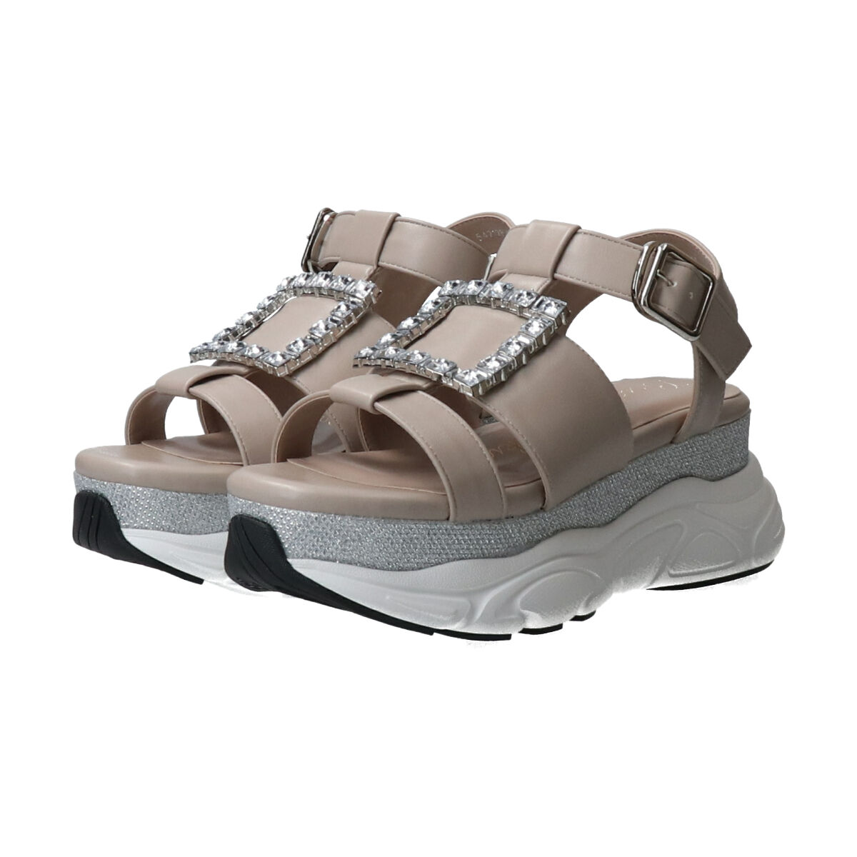 Bridget Birkin「【Bridget Birkin】スクエアバックルスポーツサンダル」|サンダル|