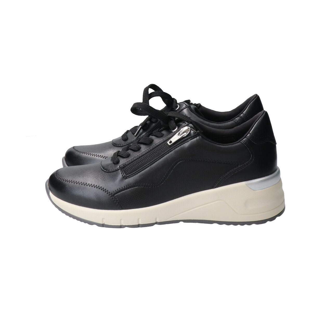  「【Round About】サイドジップスニーカー」|スニーカー|