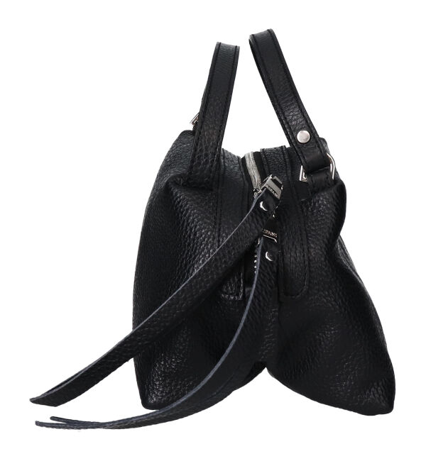 IMPORT SELECT「【RIPANI】ボックスシルエットレザーハンドバッグ(Q56521)」|ハンドバッグ|