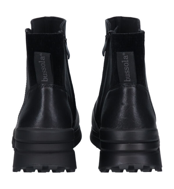 IMPORT SELECT「【bussola】撥水ヒールアップショートブーツ(955519)」|ショートブーツ|