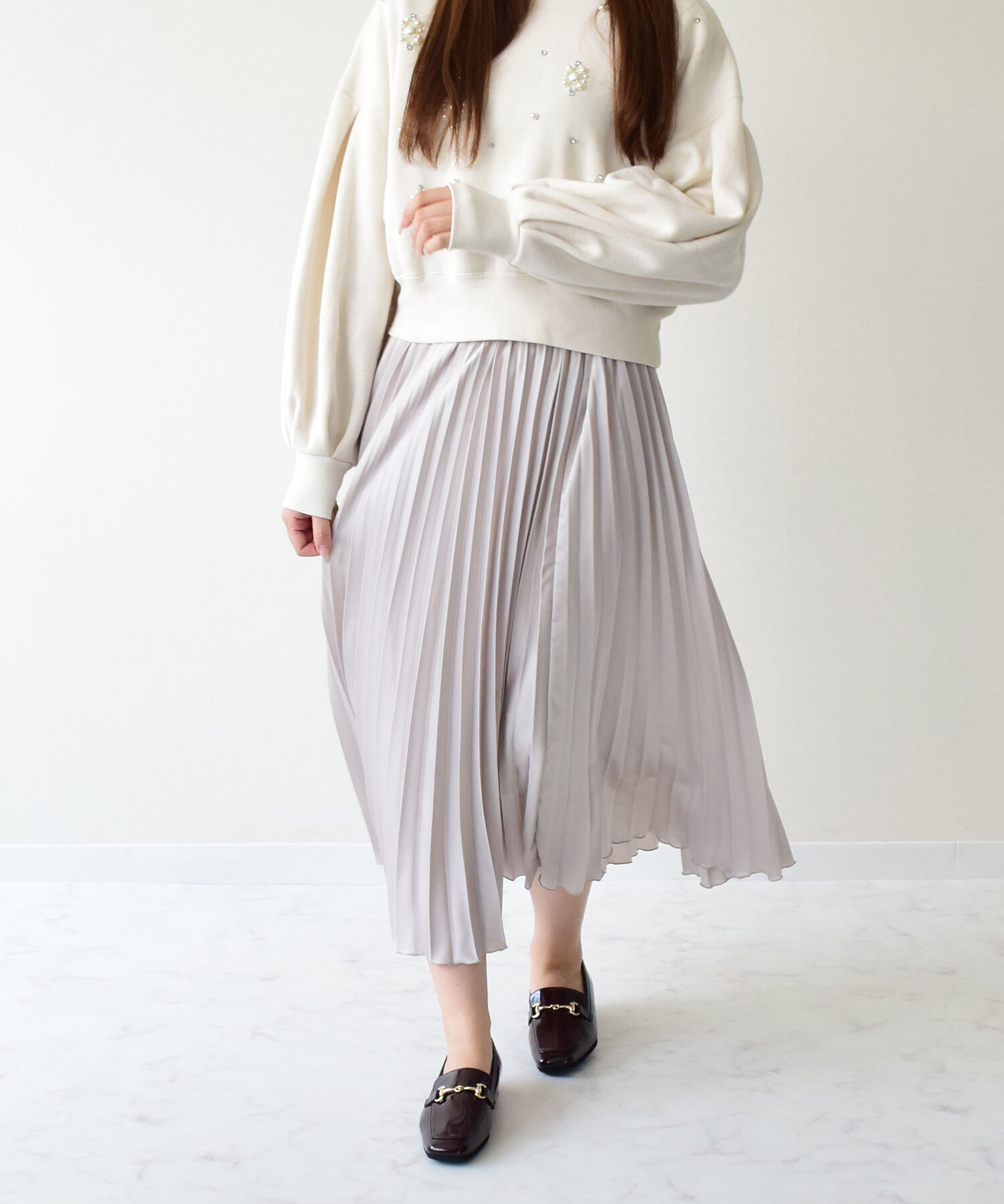 Bridget Birkin「【Bridget Birkin】スクエアトゥビットローファー(551665)」|ローファー|