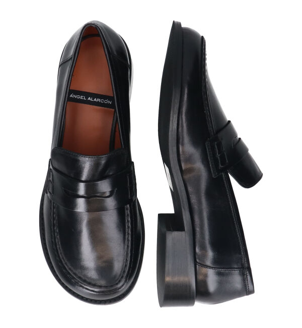 IMPORT SELECT「【ANGEL ALARCON】オブリークトウベーシックローファー(D51616)」|ローファー|