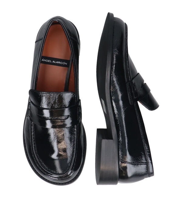 IMPORT SELECT「【ANGEL ALARCON】オブリークトウベーシックローファー(D51616)」|ローファー|