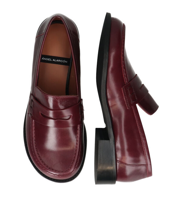 IMPORT SELECT「【ANGEL ALARCON】オブリークトウベーシックローファー(D51616)」|ローファー|