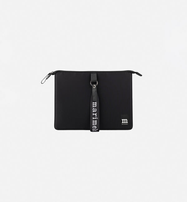 Marimekko「Sleeve 13" Solid ラップトップスリーブ」|ポーチ|ブラック
