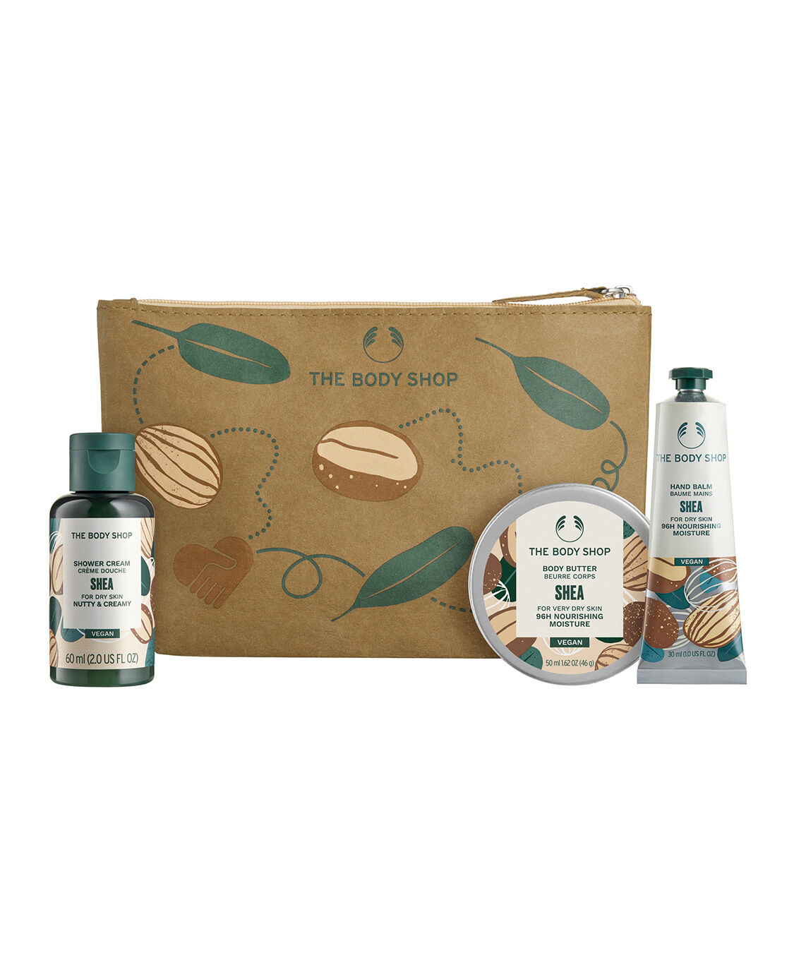 THE BODY SHOP「【数量限定】ポーチギフト SB（香り：シア）」|キット・セット|ｿﾉﾀ