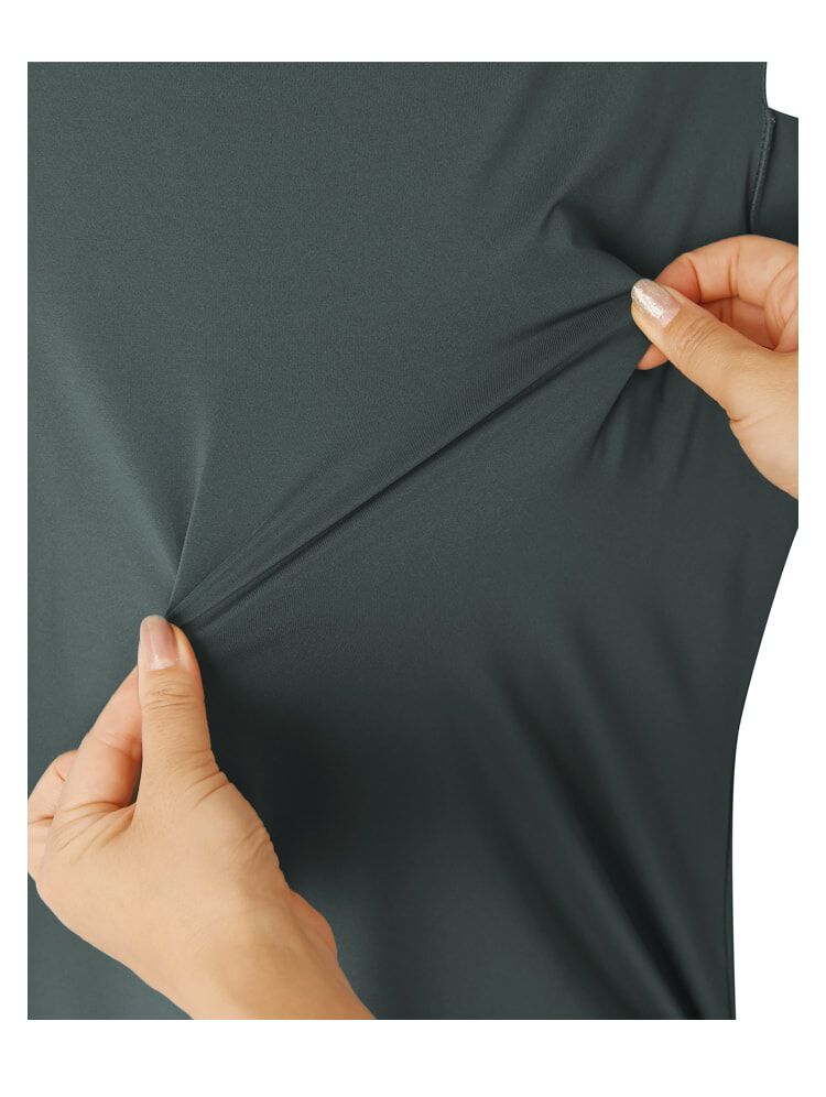 STYLE DELI「ワキ汗取りカップ付きインナータンクトップ／ローバック」|インナー|