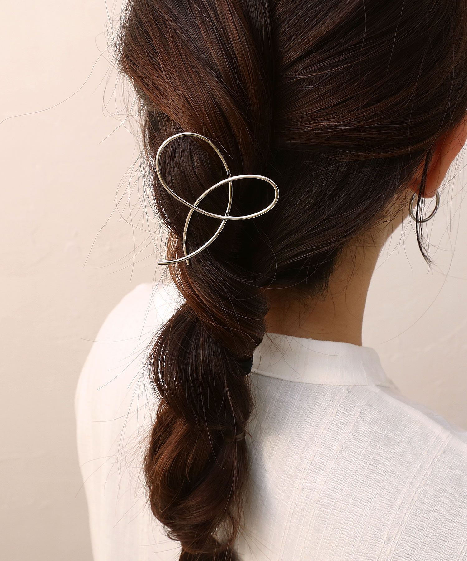 colleca la「ドローイングライン ヘアカフ/ヘアフック」|その他|シルバー