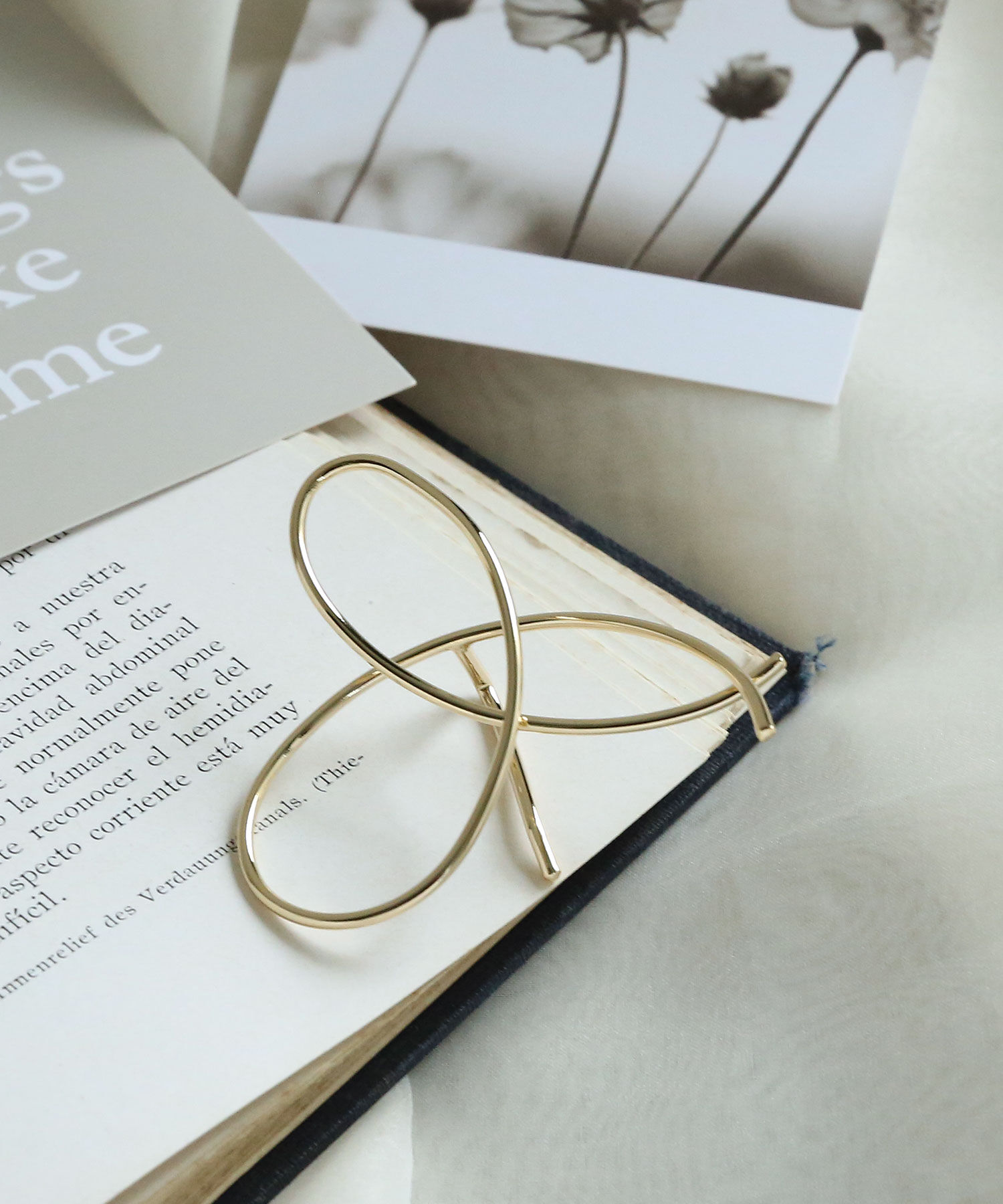 colleca la「ドローイングライン ヘアカフ/ヘアフック」|その他|ゴールド