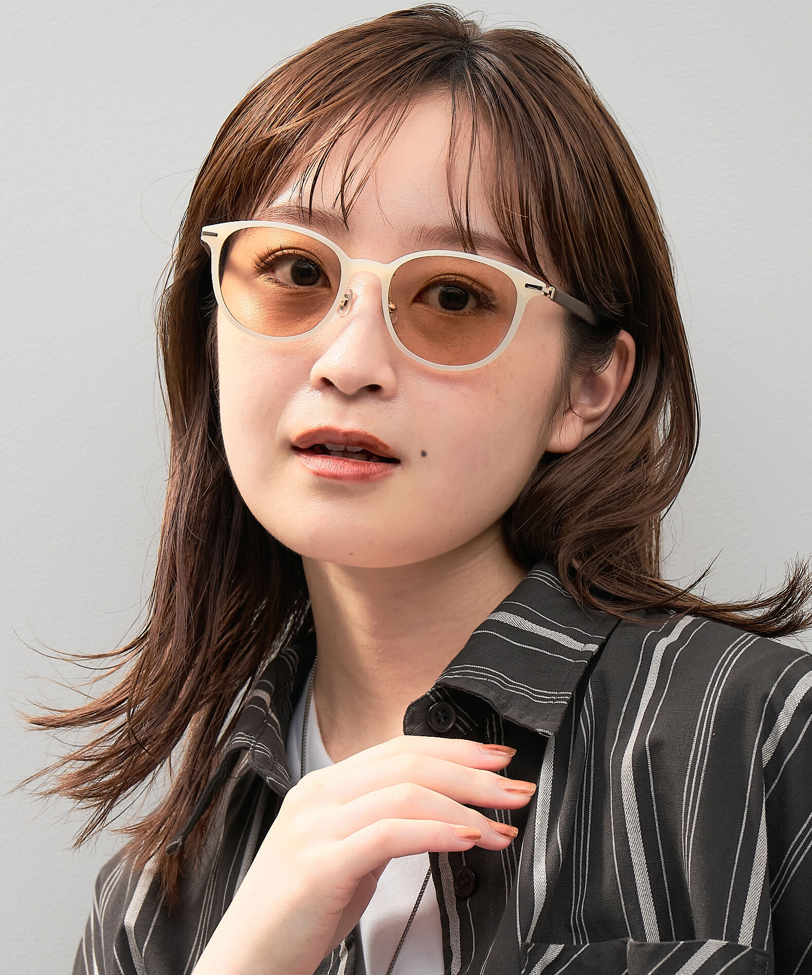  「SUNCUTGlasses/UV100%CUT ボストン型 サングラス | カラーレンズ｜紫外線対策 UVカット」|サングラス|