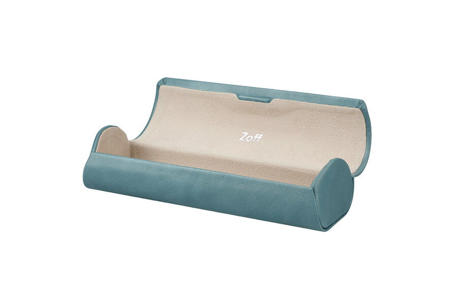  「メガネケース サングラスケース | レザー調 軽量 スリム コンパクト ハード アルミ おしゃれ」|サングラス|ブルー