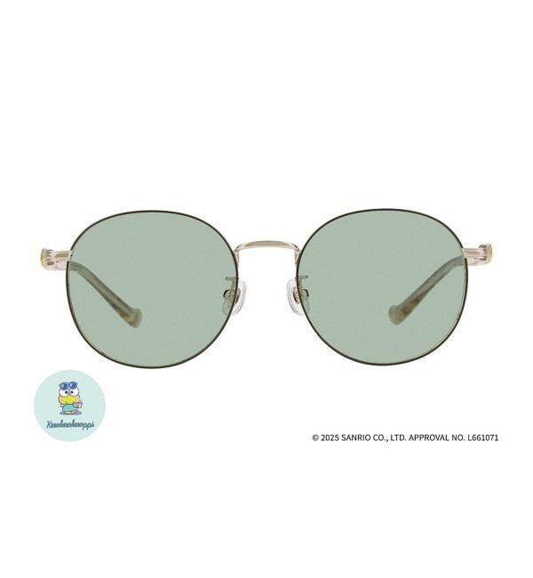  「Zoff｜はぴだんぶい 【けろけろけろっぴ モデル】サングラス｜紫外線対策 UVカット｜グッズ  」|サングラス|