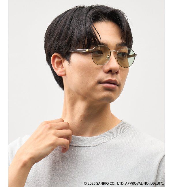  「Zoff｜はぴだんぶい 【けろけろけろっぴ モデル】サングラス｜紫外線対策 UVカット｜グッズ  」|サングラス|