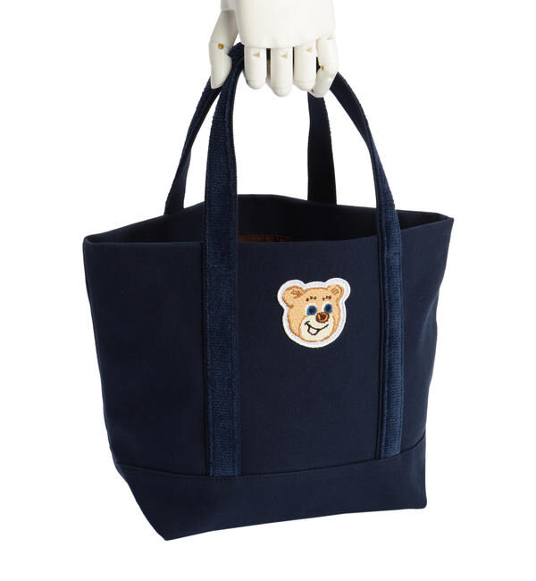 オールドテディ ワッペントートバッグ L/OTE-163164（LOVERARY BY