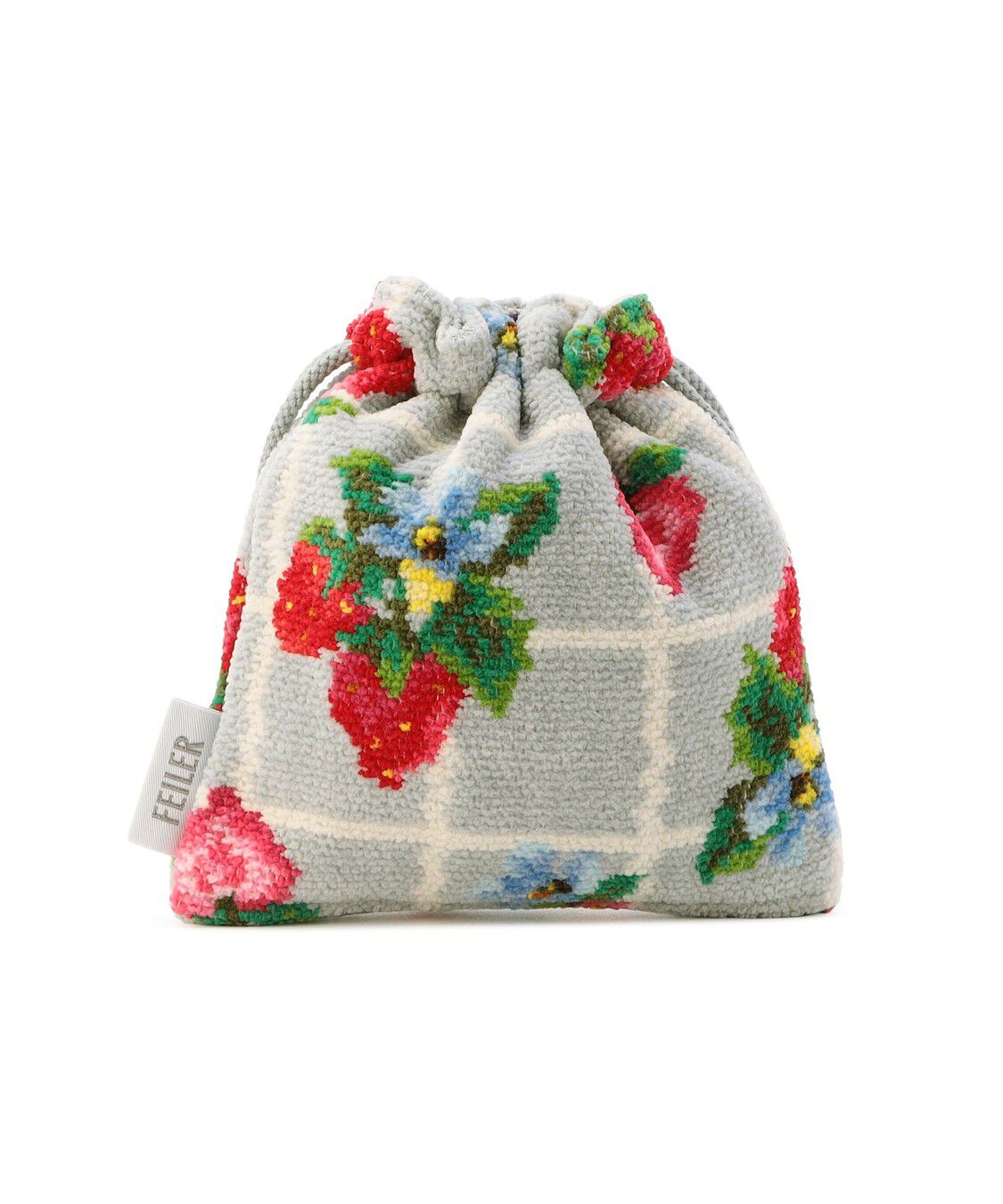 FEILER「ストロベリーフィールドプティ　巾着　SFP-257239」|ポーチ|