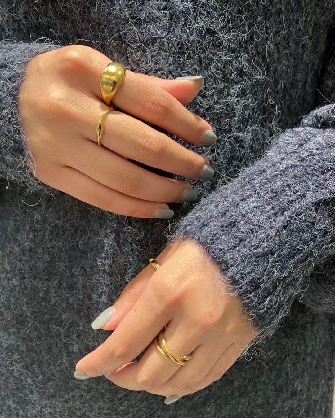  「silver925 ボリューム カーブリング (ニッケルフリー)」|リング|