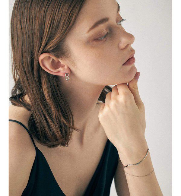 ete「ダブルサークル ピアス」|ピアス|