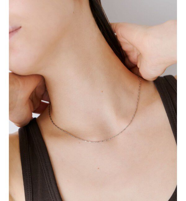 ete「スクリュースエッジチェーン ネックレス」|ネックレス|