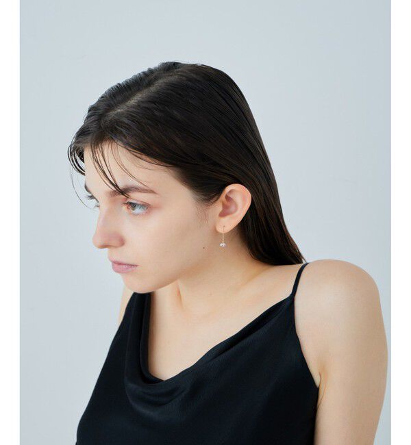 ete「[シャンデリア] K18YG クォーツ ピアス」|ピアス|