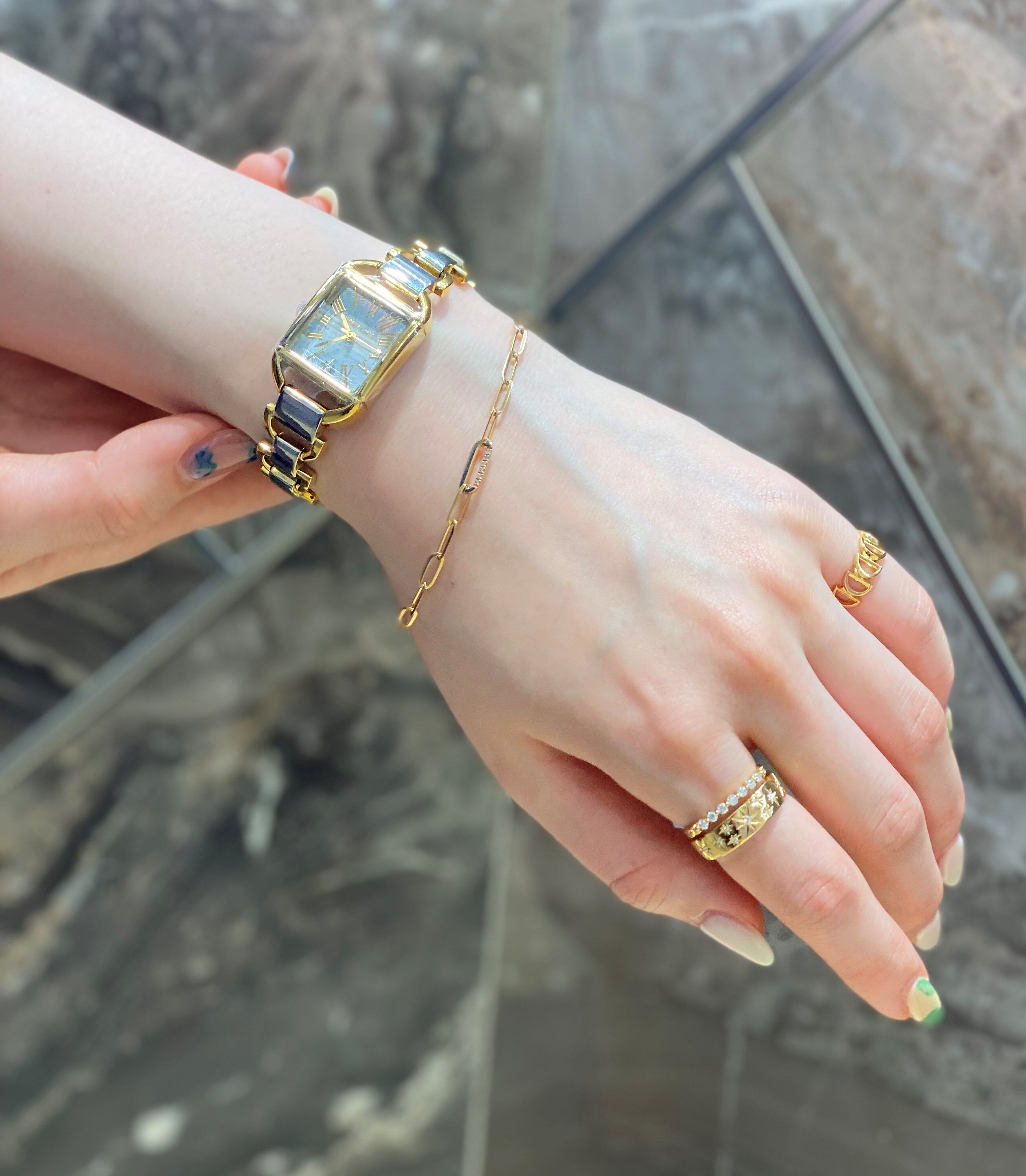 STAR JEWELRY「HALF MOON」|リング|