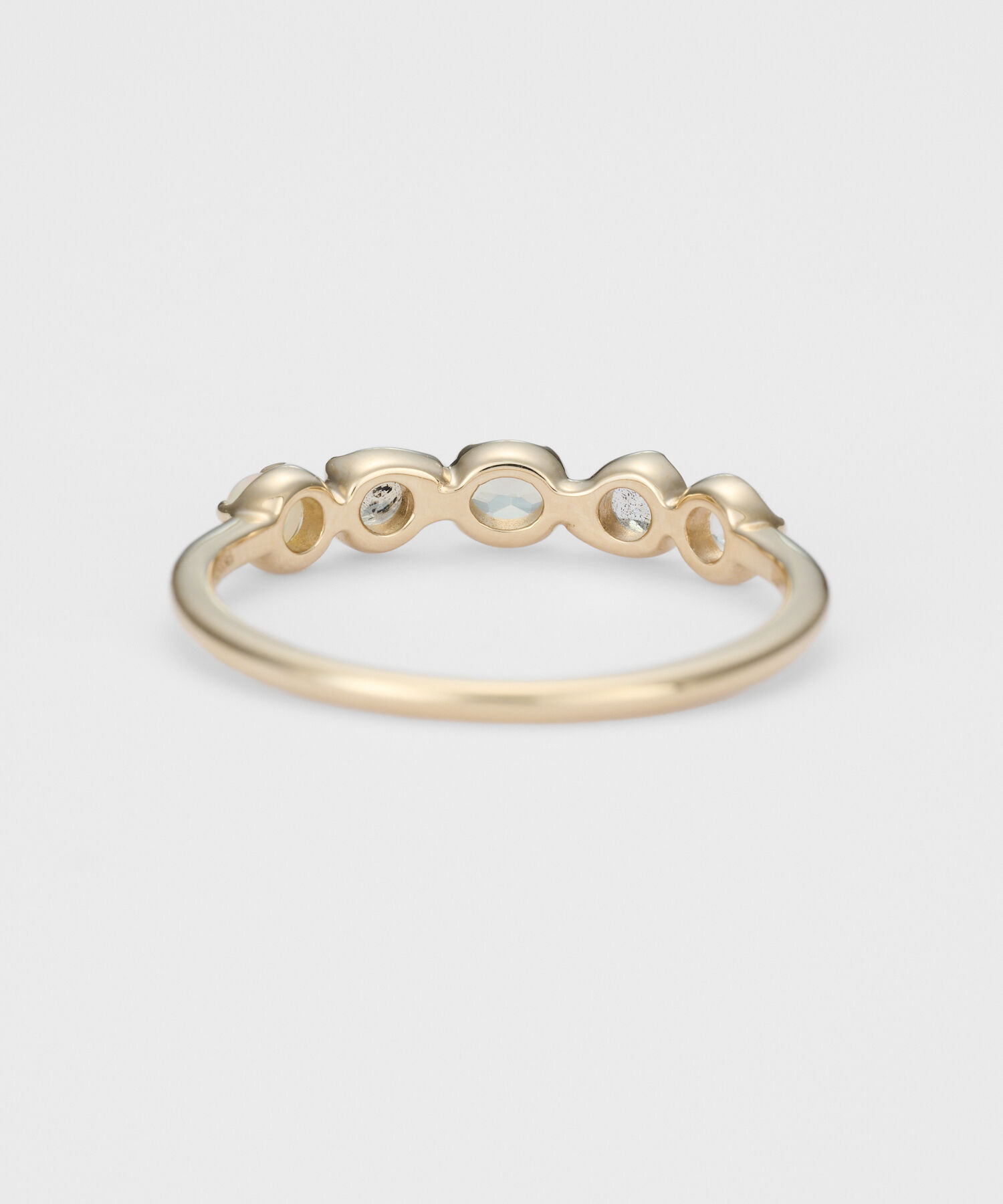 agete「K5マルチストーンリング」|リング|