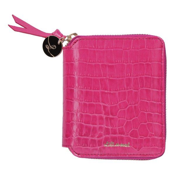  「メタルチャーム・２つ折りラウンド　ウォレット　／Ｌｉｌｉｅｔｍｏｉ」|財布|