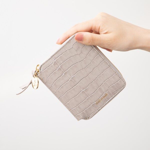  「メタルチャーム・２つ折りラウンド　ウォレット　／Ｌｉｌｉｅｔｍｏｉ」|財布|