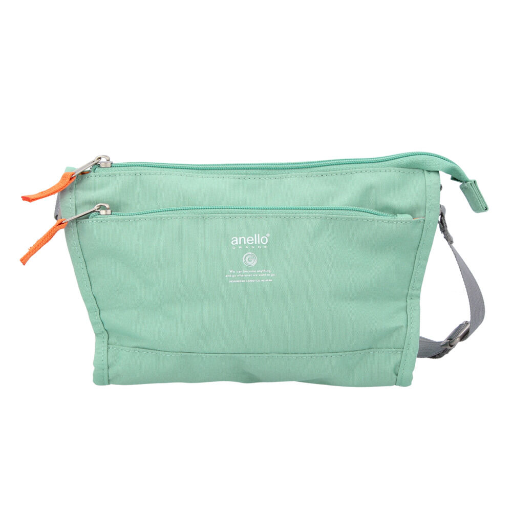 anello「アネロ ショルダーバッグ 撥水 通販 anello GRANDE レディース メンズ 斜めがけ」|ショルダー・メッセンジャー|グリーン1