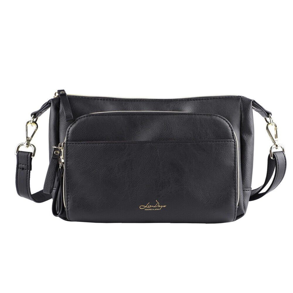 BACKYARD FAMILY「LIZDAYS リズデイズ お財布ショルダー 通販 lz-70407 ミニショルダーバッグ」|ショルダー・メッセンジャー|ブラック1