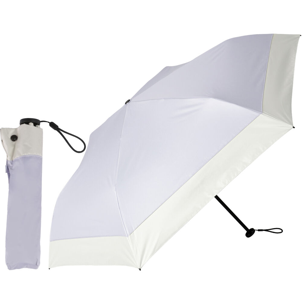 BACKYARD FAMILY「KIZAWA 日傘 UVカット 100 通販 超軽量カーボン傘 折りたたみ日傘 折り畳み日傘」|傘|パープル2