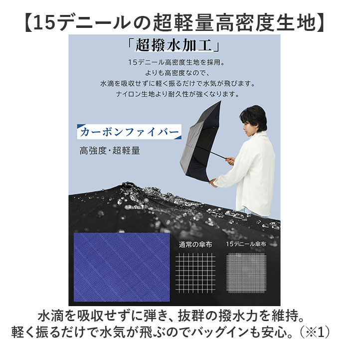 BACKYARD FAMILY「kizawa 折りたたみ 傘 軽量 通販 折りたたみ傘 メンズ 折り畳み傘 超軽量 カーボン傘」|傘|