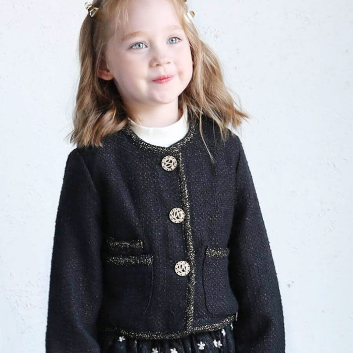 BACKYARD FAMILY「キッズ ジャケット 女の子 フォーマル 通販 ツイードジャケット 61012302」|その他|