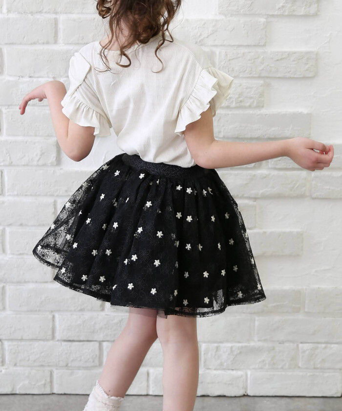 BACKYARD FAMILY「キッズ Tシャツ 半袖 女の子 通販 カットソー 73042401 半袖Tシャツ 夏服 フリル」|その他|