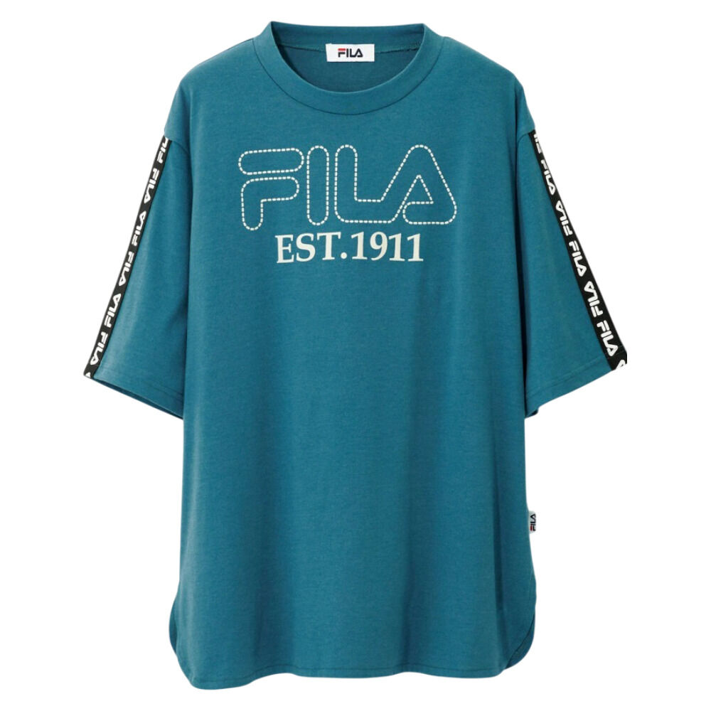 BACKYARD FAMILY「tシャツ レディース 半袖 通販 レディースTシャツ 半袖Tシャツ ロゴＴシャツ 女性 大人」|Tシャツ・カットソー|ブルー1