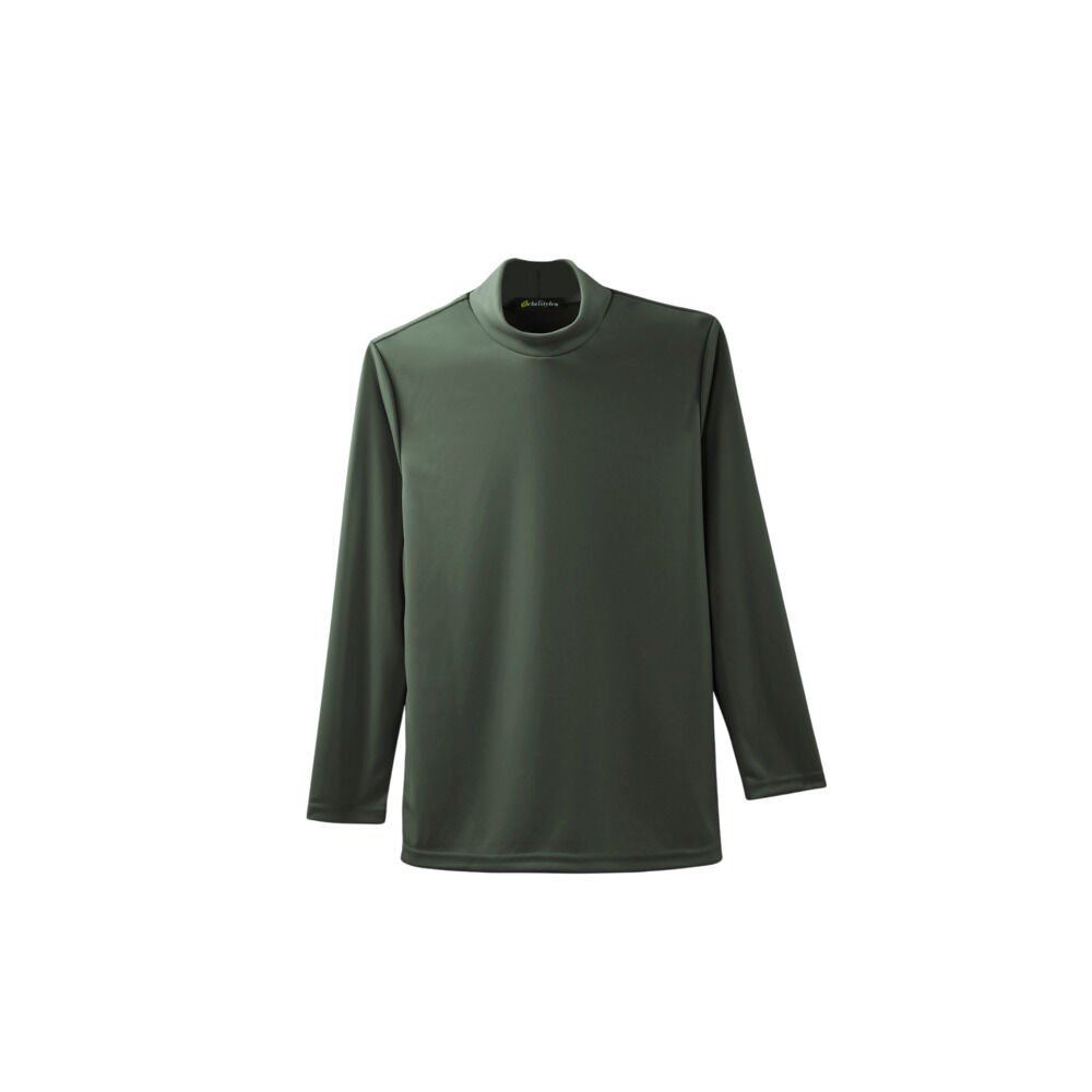 BACKYARD FAMILY「プルオーバー ハイネック レディース 通販 日本製 カットソー tシャツ Tシャツ 長袖 トップス」|Tシャツ・カットソー|グリーン1