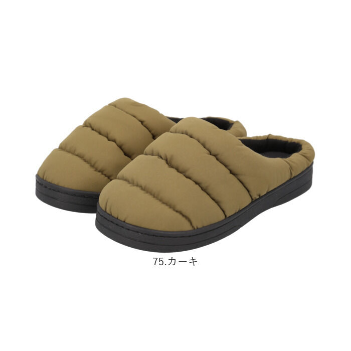 BACKYARD FAMILY「モックシューズ レディース 通販 スリッポン 裏起毛 サンダル 秋冬 ルームシューズ」|サンダル|