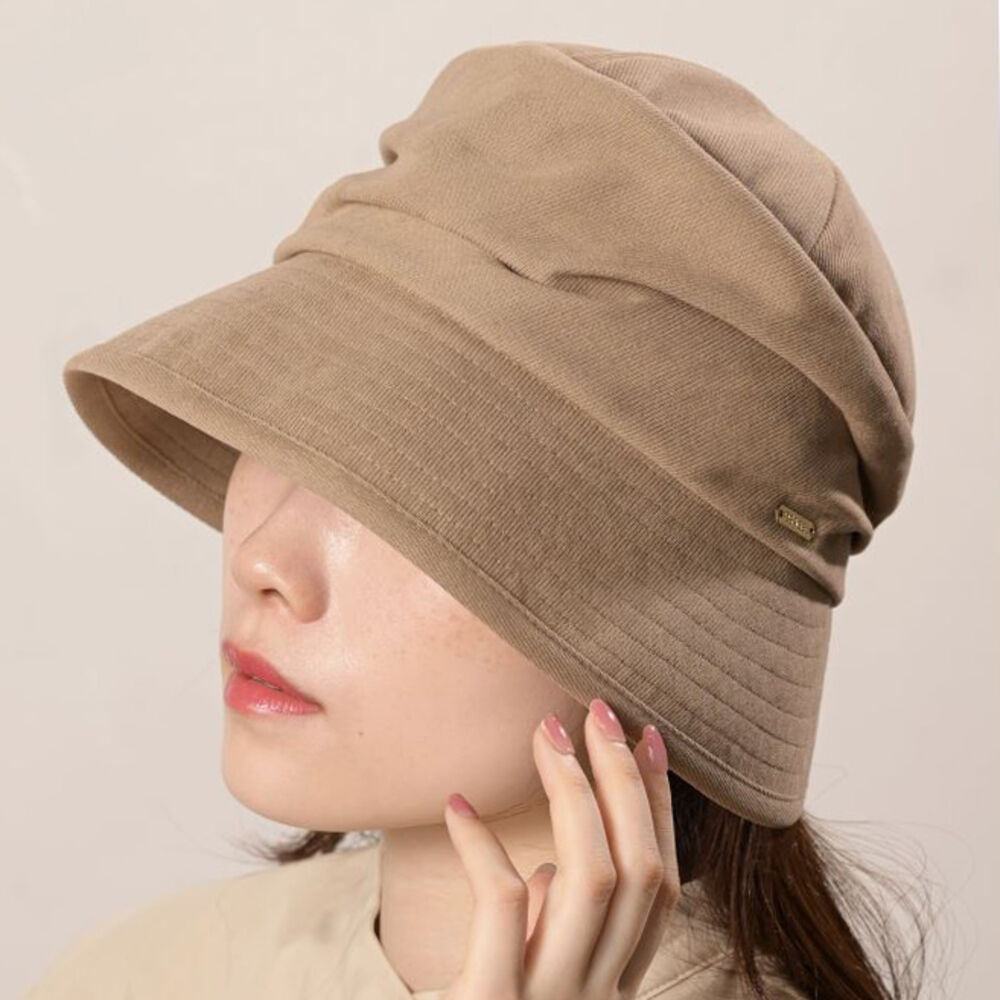 BACKYARD FAMILY「キャスケット レディース 秋冬 通販 ハット 大きめ 帽子 冬 秋 レディースハット」|その他|ベージュ1