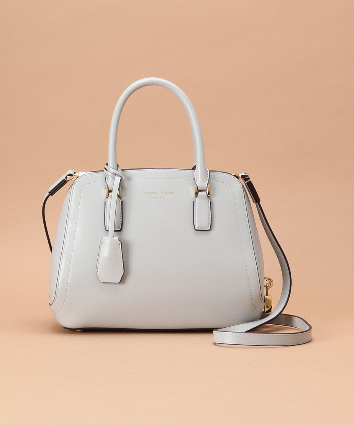 Samantha Thavasa「トラペズミニヨン ボストンバッグ 小サイズ」|ハンドバッグ|