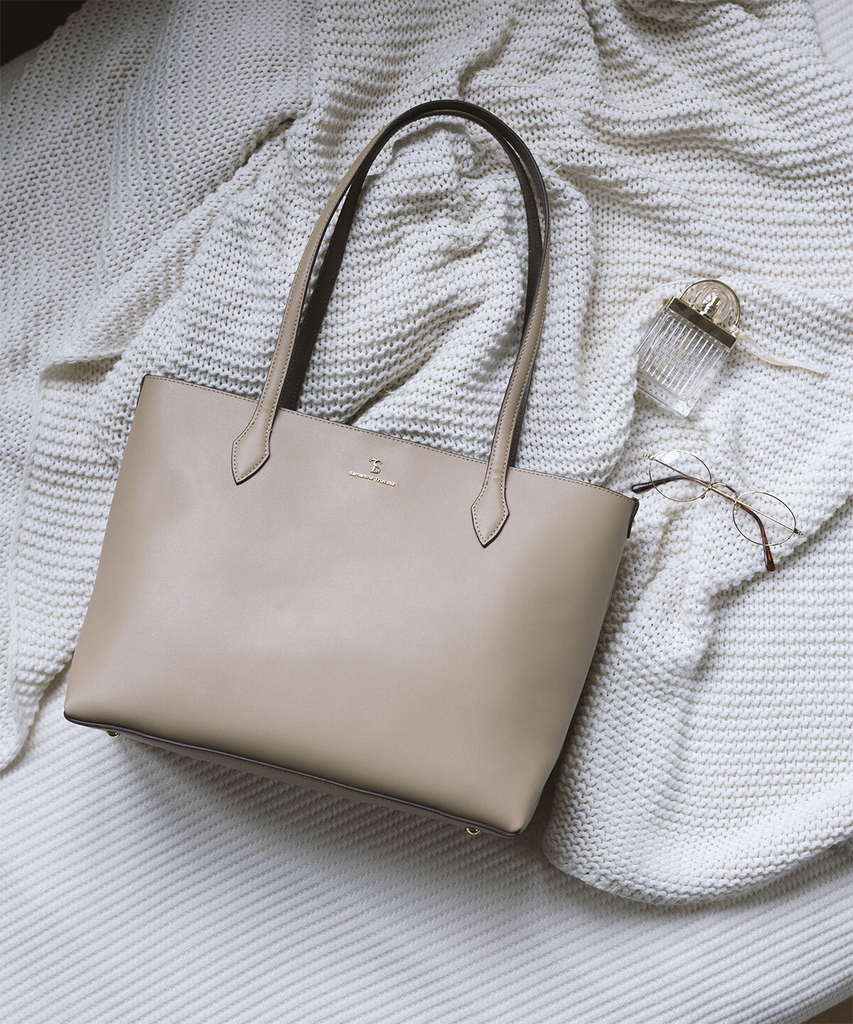 Samantha Thavasa「[オンライン&一部店舗限定] スマートスプリットレザートートバッグ」|トートバッグ|