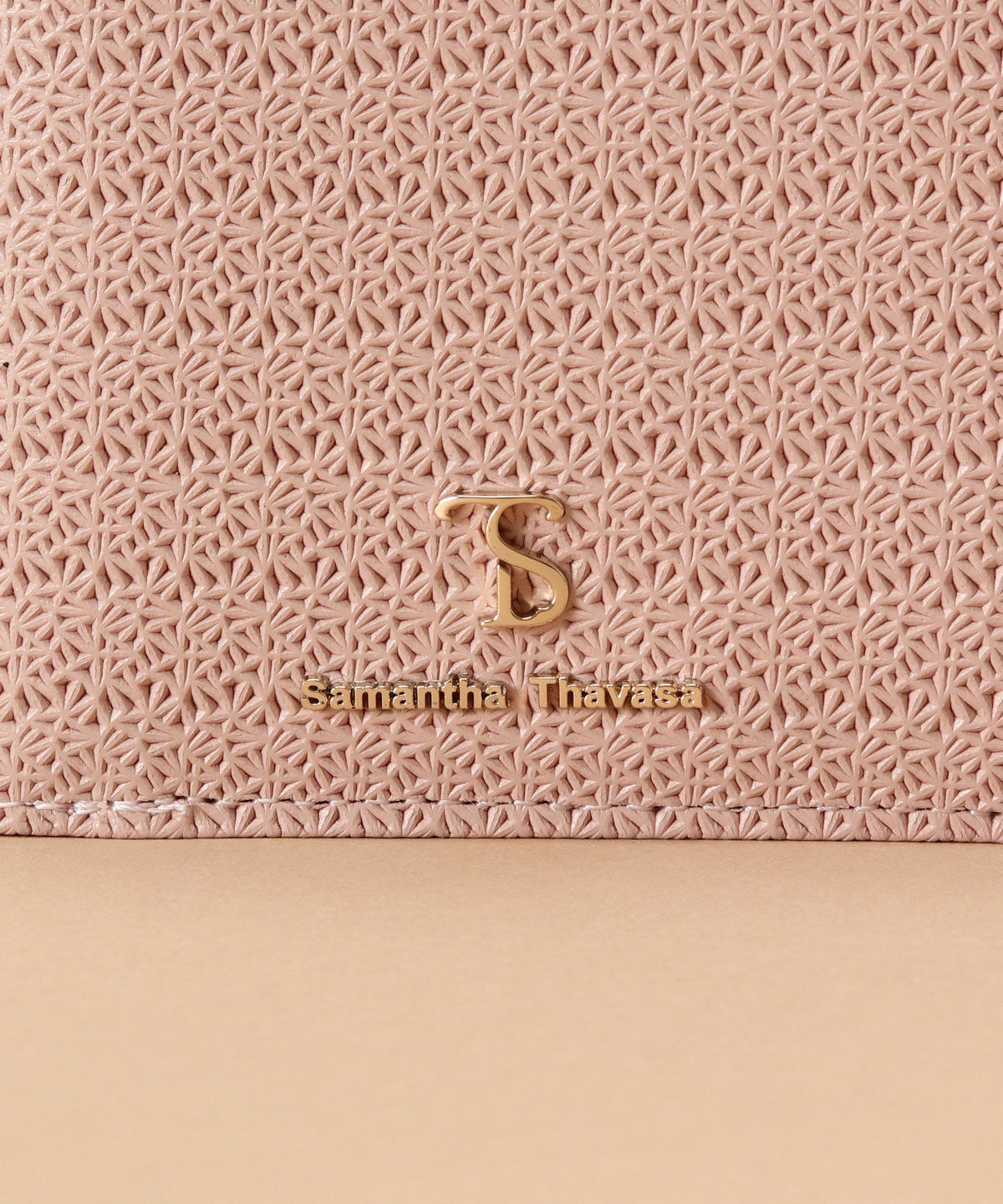 Samantha Thavasa「レース調型押し折財布」|財布|