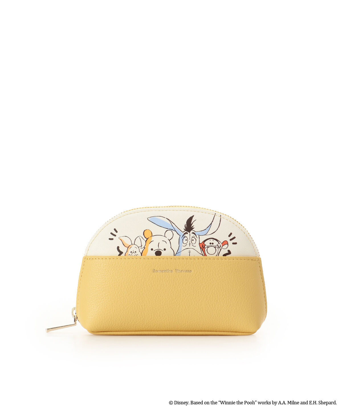 Samantha Thavasa「『くまのプーさん』コレクション ポーチ」|ポーチ|イエロー