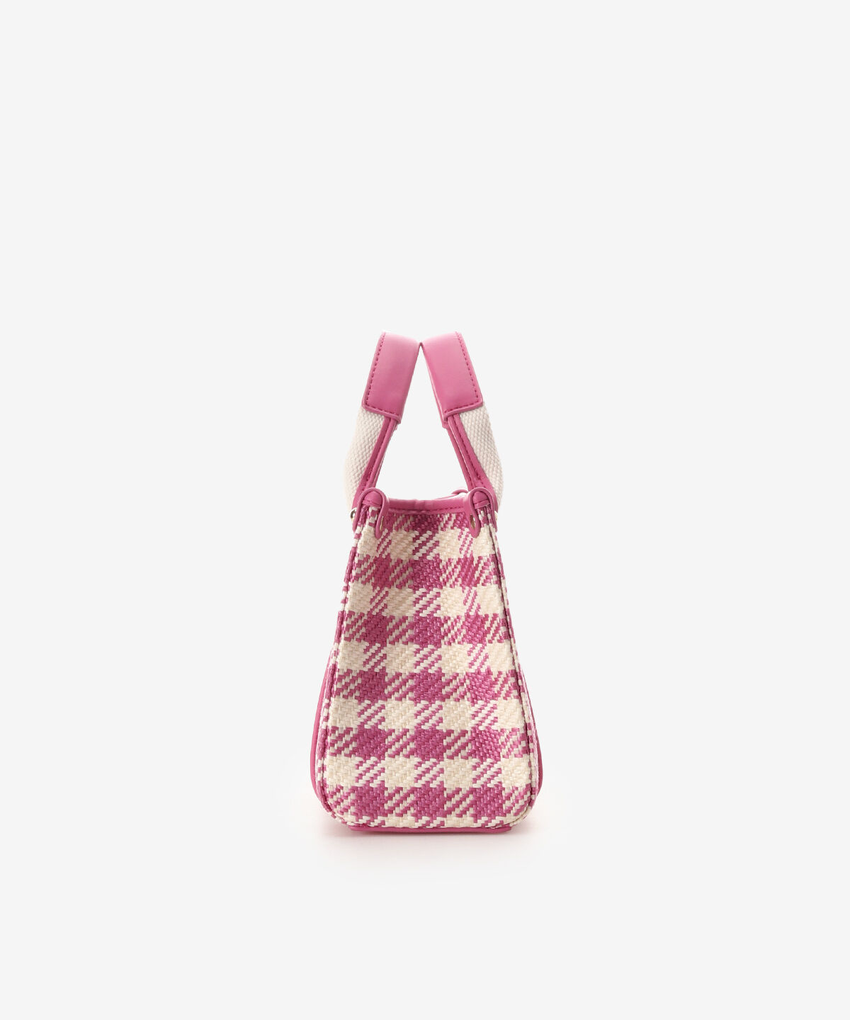 Samantha Vega「ロゴテープギンガムチェックショルダーバッグ（ミニ）」|ショルダー・メッセンジャー|