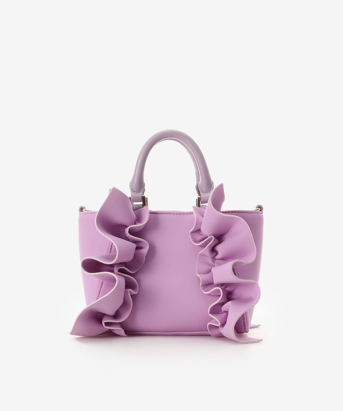 Samantha Vega「シンプルフリルハンドバッグ（ミニ）」|ハンドバッグ|