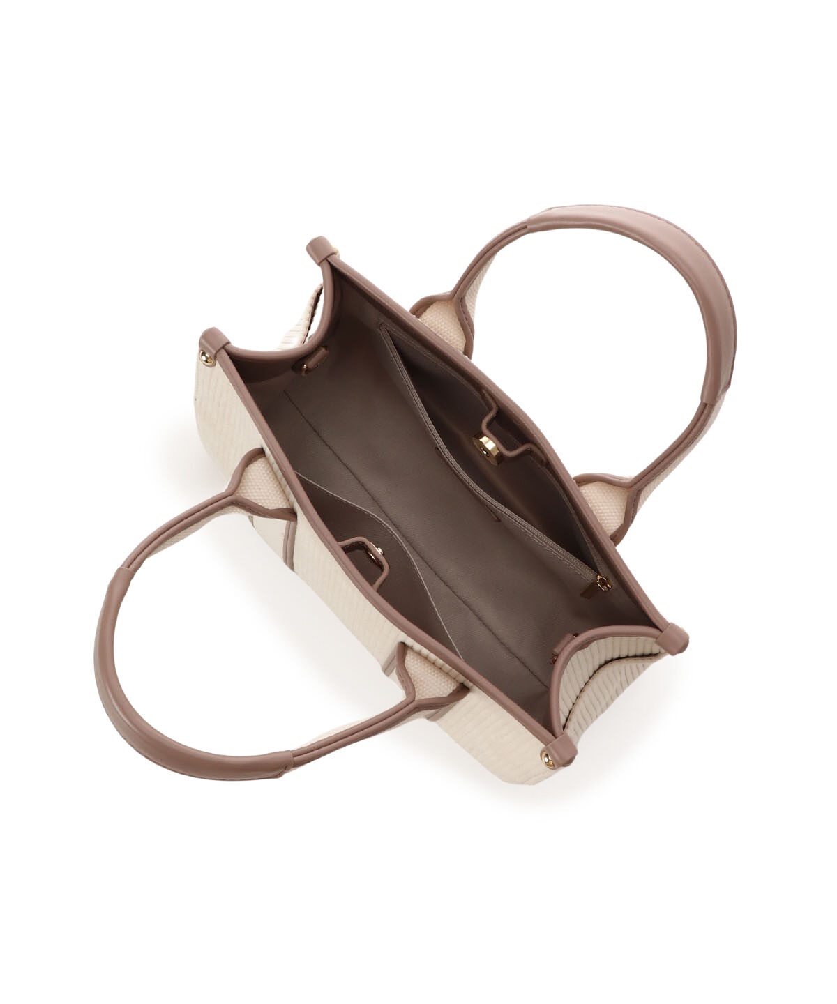 Samantha Vega「ロゴテープコーデュロイトート（小）」|ハンドバッグ|