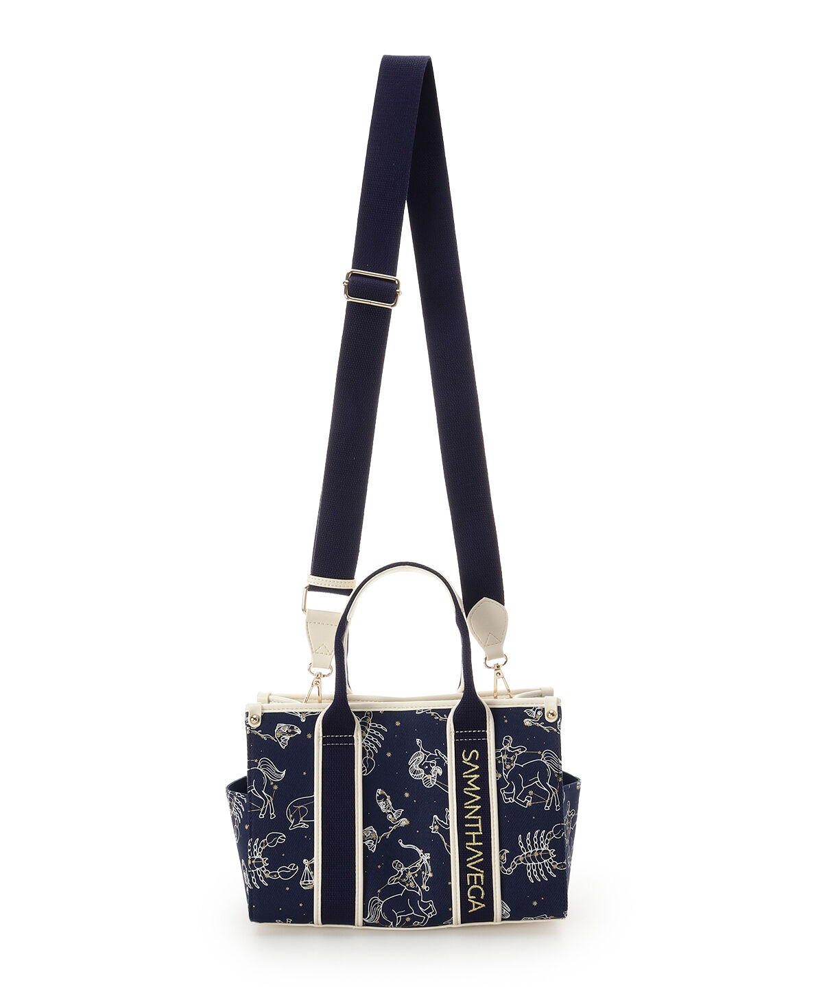Samantha Vega「ロゴテープスターチャートハンドバッグ（小）」|ハンドバッグ|
