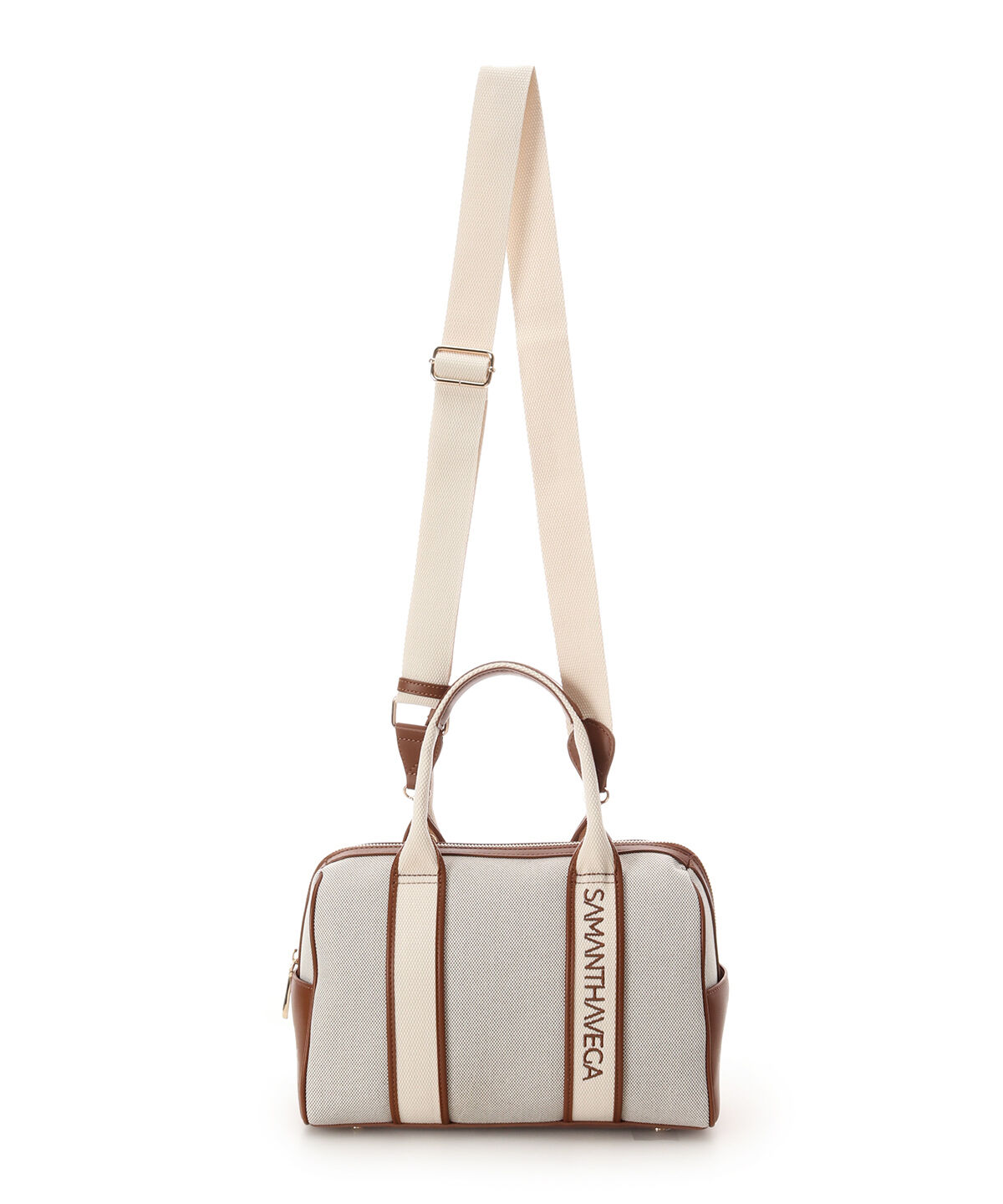 Samantha Vega「ロゴテープボストンバッグ（小）」|ボストンバッグ|