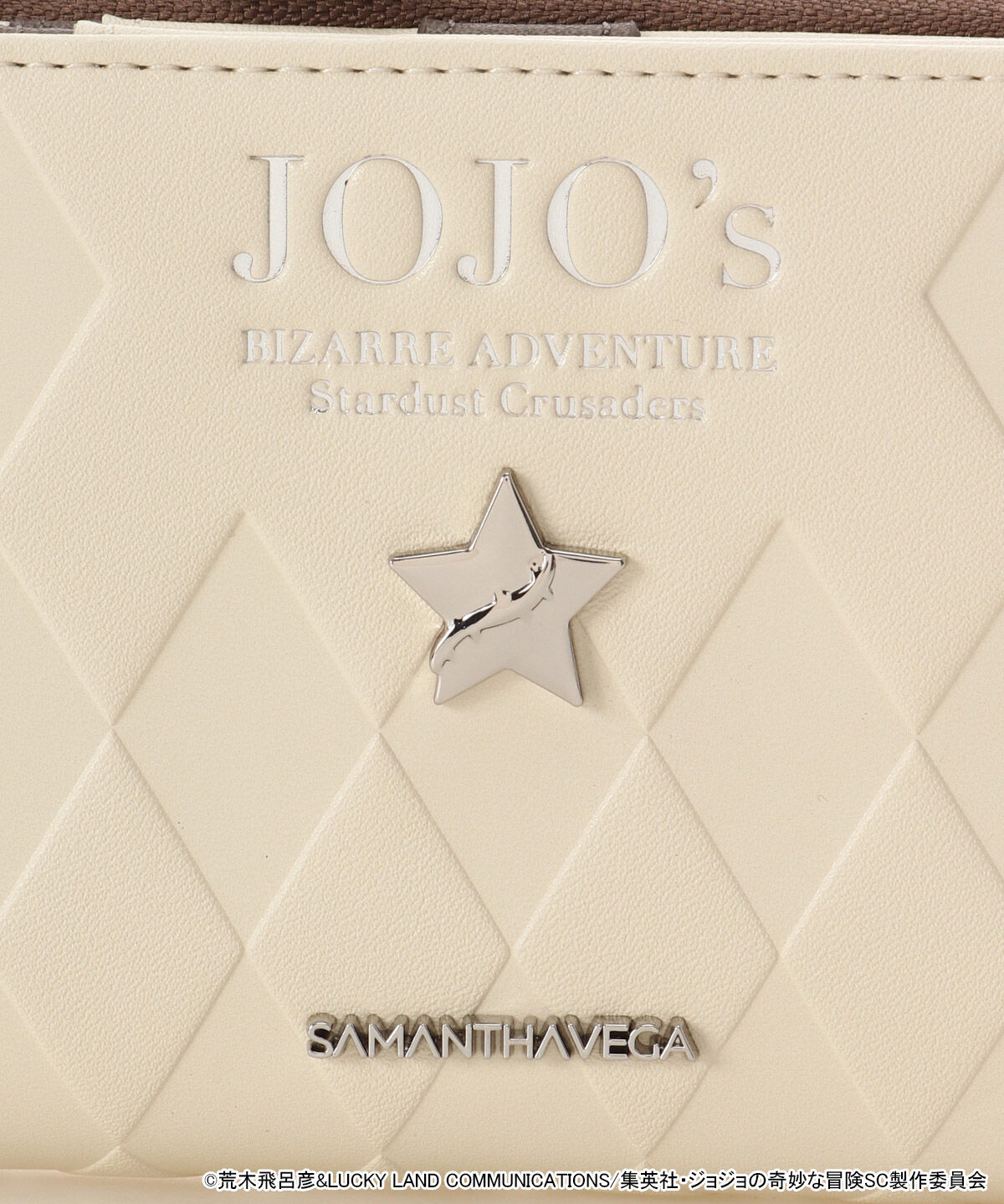 Samantha Vega「SAMANTHAVEGA&times;ｱﾆﾒ『ｼﾞｮｼﾞｮの奇妙な冒険 ｽﾀｰﾀﾞｽﾄｸﾙｾｲﾀ 」|財布|