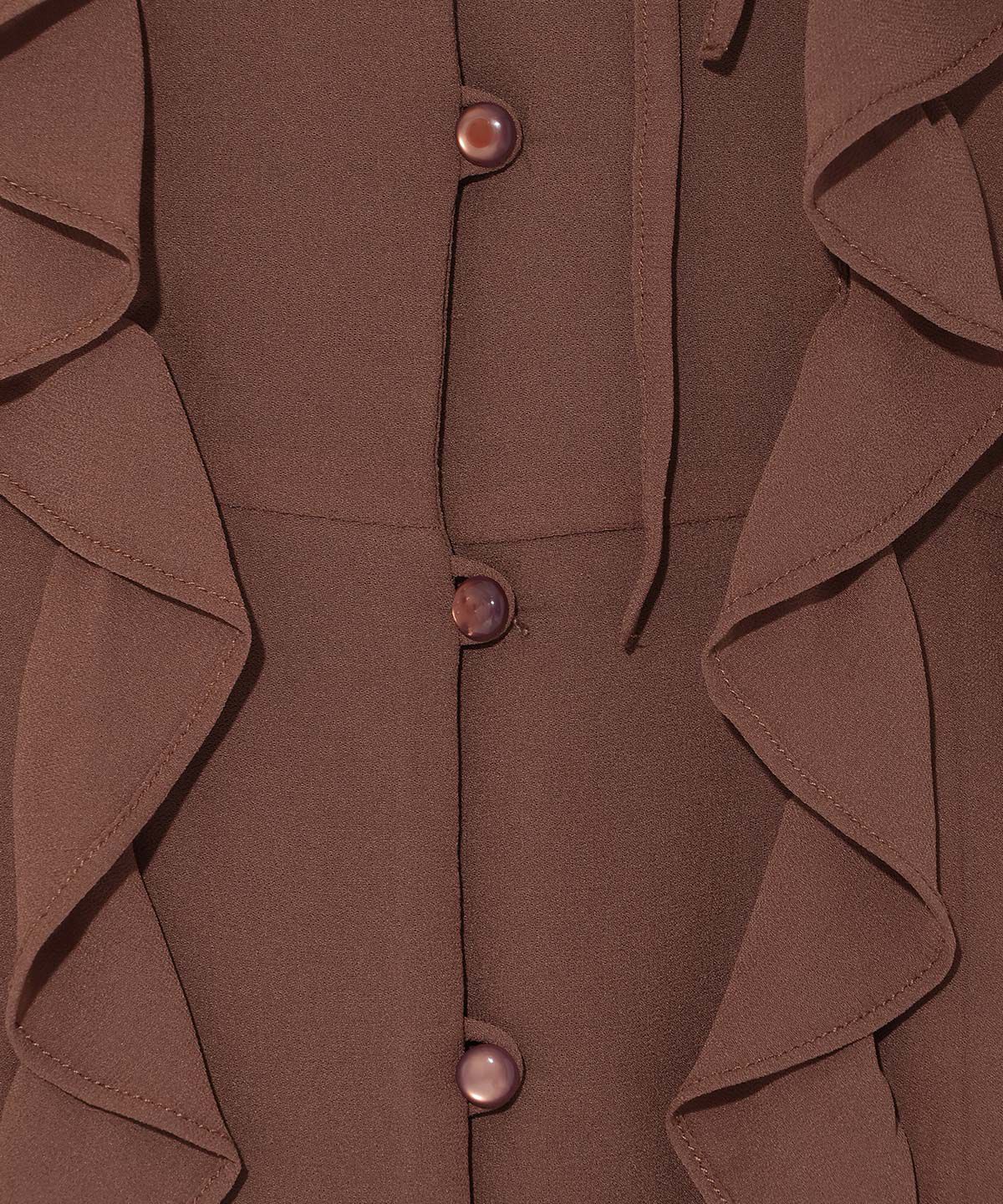 アンドクチュール「ラッフルフリルチョーカーミニワンピース」|ワンピース|